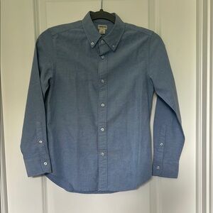 J. Crew Factory Kids’ Long-Sleeve Stretch Oxford Shirt
